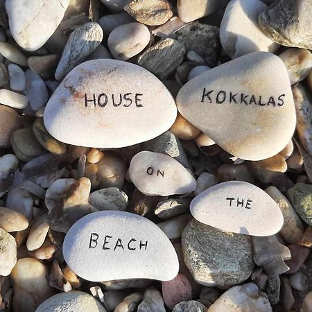 House Kokkalas On The Beach Pyrgadikia Exterior photo