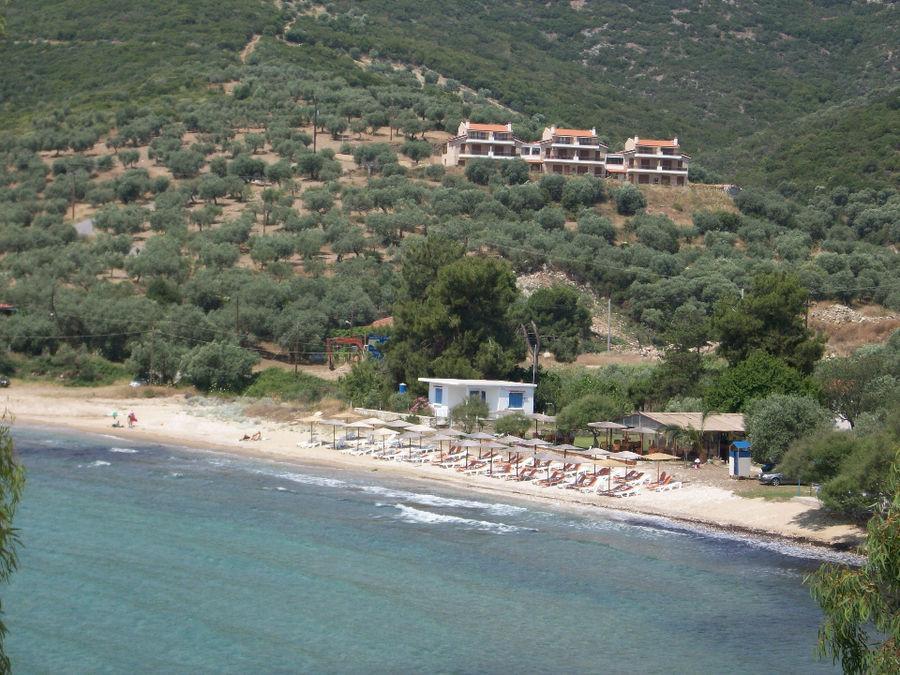 House Kokkalas On The Beach Pyrgadikia Exterior photo